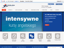 Tablet Screenshot of englishbestway.pl